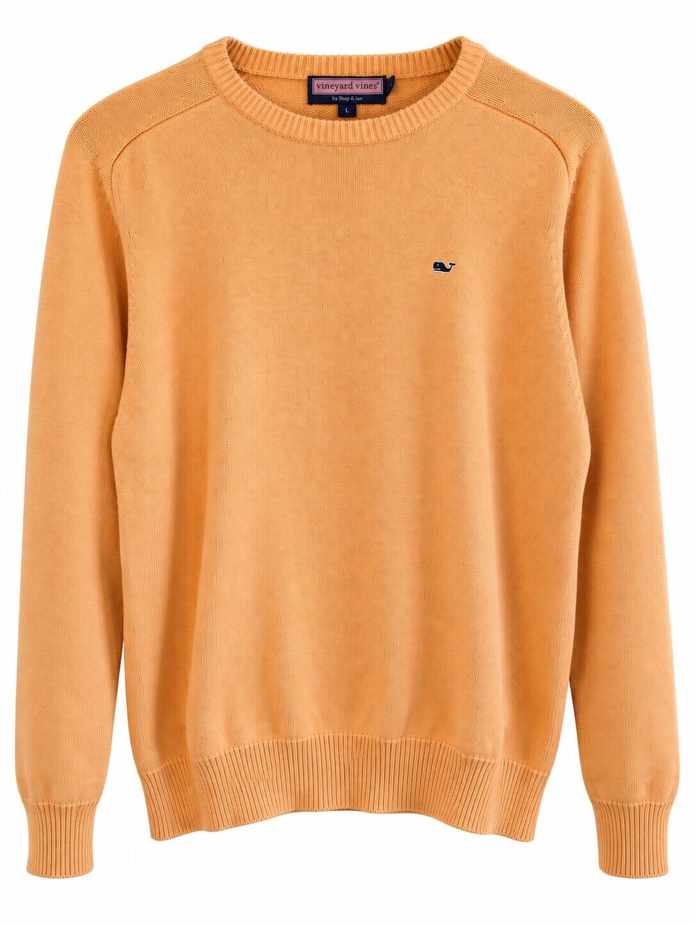 Vineyard Vines Men’s L Cotton Crewneck Sweater Coral Preppy Coastal